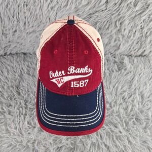 Kitty Hawk Kites Outer Banks NC 1587 Baseball Cap Hat Adult One Size Adjustable